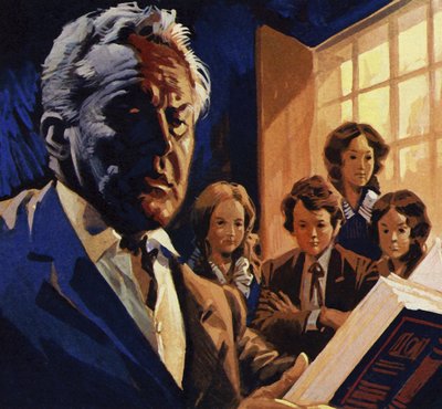 The Bronte family grew up well educated but unloved by English School