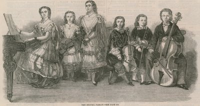 The Brousil Family by English School