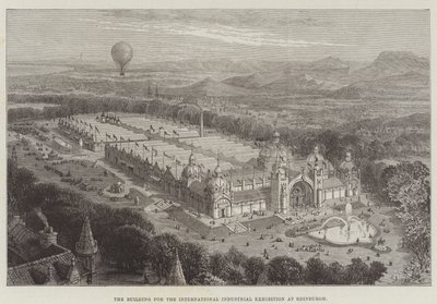 The Building for the International Industrial Exhibition at Edinburgh by English School