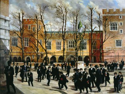 The Burning Bush at the Top of Common Lane, Overlooking New Schools, Eton College, c.1935 by English School