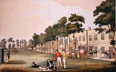 The Cadet Barracks in the Arsenal, London by English School
