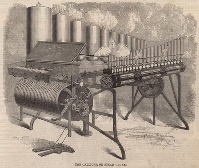 The Calliope, a Steam Organ Invented by Arthur S. Denny in America by English School
