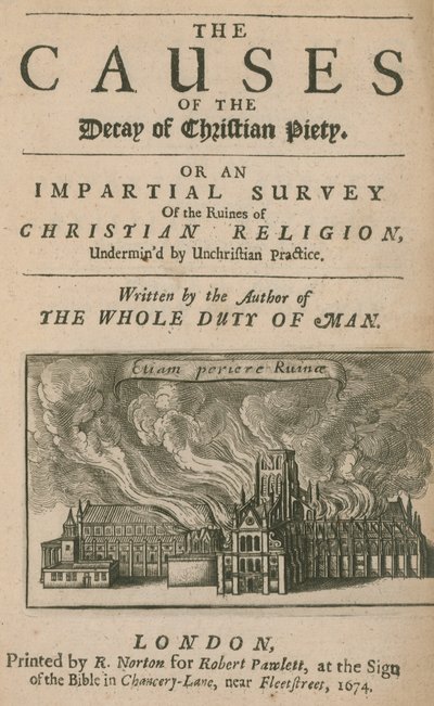 The Causes of the Decay of Christian Piety by English School