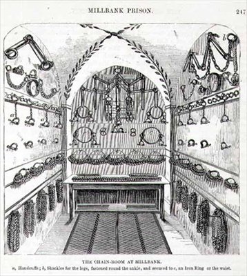 The Chain-Room at Millbank, from 