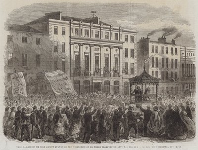 The Chairing of Sir John Arnott at Cork on the Completion of his Three Years