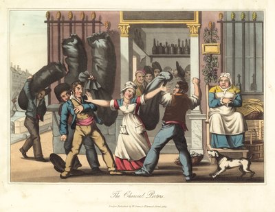 The Charcoal Porters by English School