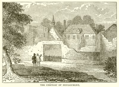 The Chateau of Hougoumont by English School