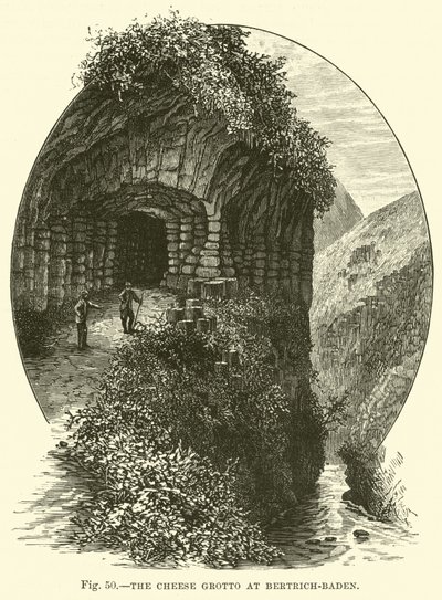The Cheese Grotto at Bertrich-Baden by English School