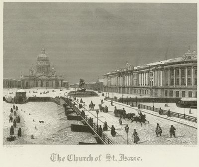 The Church of St. Isaac by English School