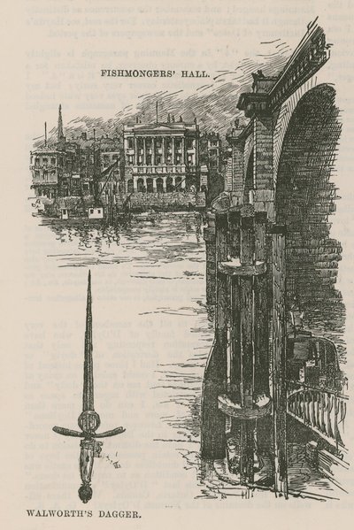The City Guilds: The Fishmongers Company: Fishmongers Hall and Walworths Dagger by English School