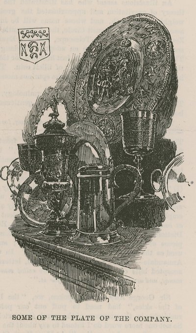 The City Guilds: The Fishmongers Company: Some of the Plate of the Company by English School