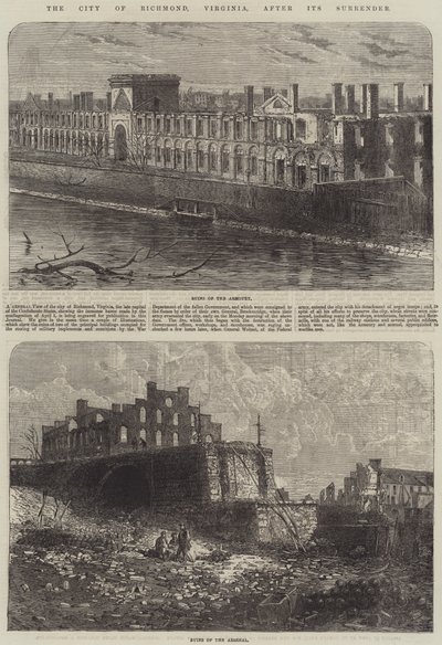 The City of Richmond, Virginia, after its Surrender by English School