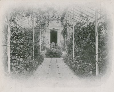 The Conservatory Entrance of Wimbledon Park House by English School