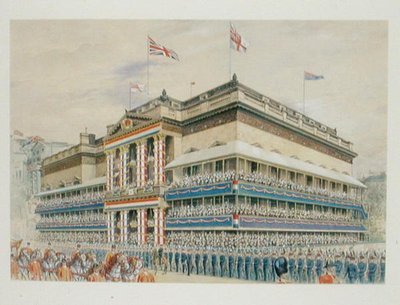 The Coronation Procession of King George V by English School