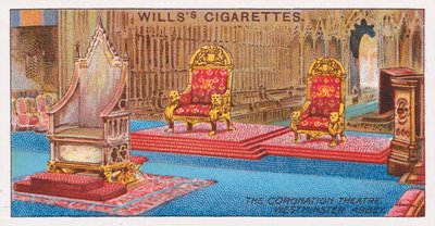 The Coronation Theatre, Westminster Abbey by English School