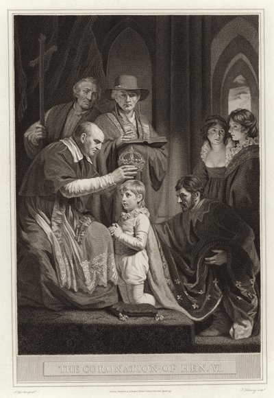The Coronation of King Henry VI by English School