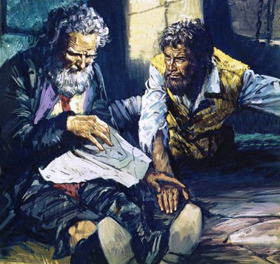 The Count of Monte Cristo by English School