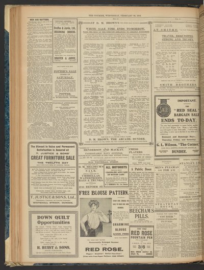 The Courier, 28 February 1912 by English School