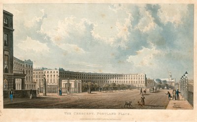 The Crescent, Portland Place, London by English School