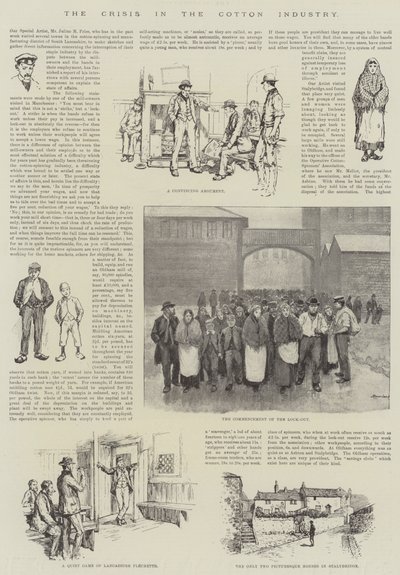 The Crisis in the Cotton Industry by English School