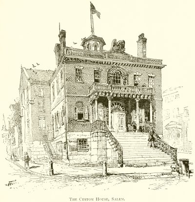 The Custom House, Salem by English School