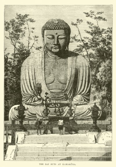 The Dai Buts at Kamakura by English School
