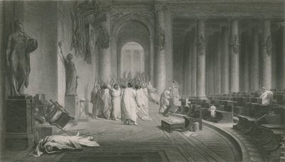 The Death of Caesar, Julius Caesar by English School