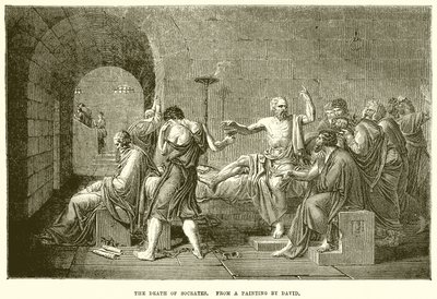 The Death of Socrates by English School