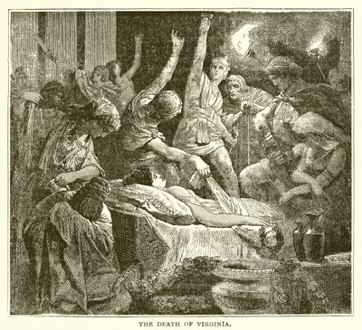 The Death of Virginia by English School