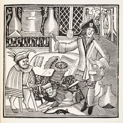 The Devil Upon Two Sticks or the Town Untiled by English School