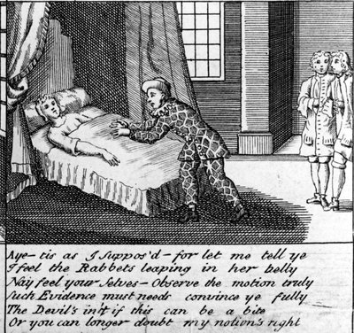 The Doctor in Labour, or the New Whim Wham from Guildford, c.1726 by English School