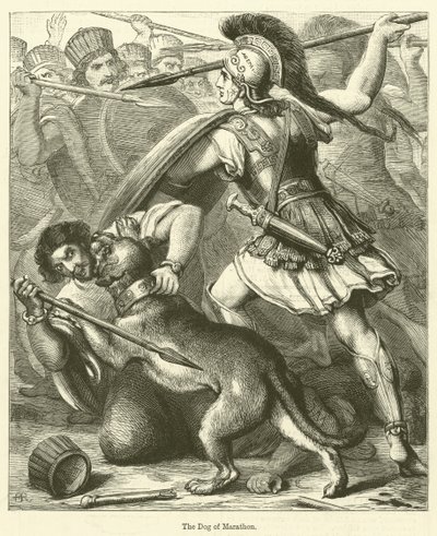 The Dog of Marathon by English School