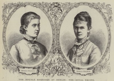 The Double Marriage at Berlin, the Royal Brides by English School