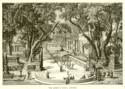 The Dromos in Sparta by English School
