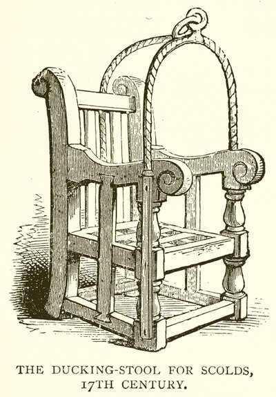 The Ducking-Stool for Scolds, 17th Century by English School
