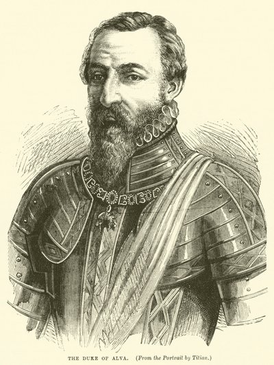 The Duke of Alva by English School