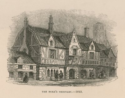 The Dukes Ordinary, 1643 by English School