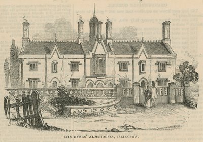The Dyers Almshouses in Islington by English School
