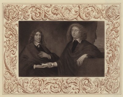 The Earl of Lauderdale (on right) and The Earl of Lanark (afterwards second Duke of Hamilton) by English School