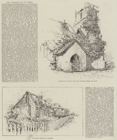 The Earthquake in Essex by English School