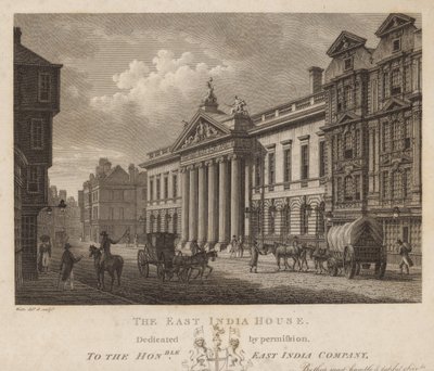 The East India House by English School