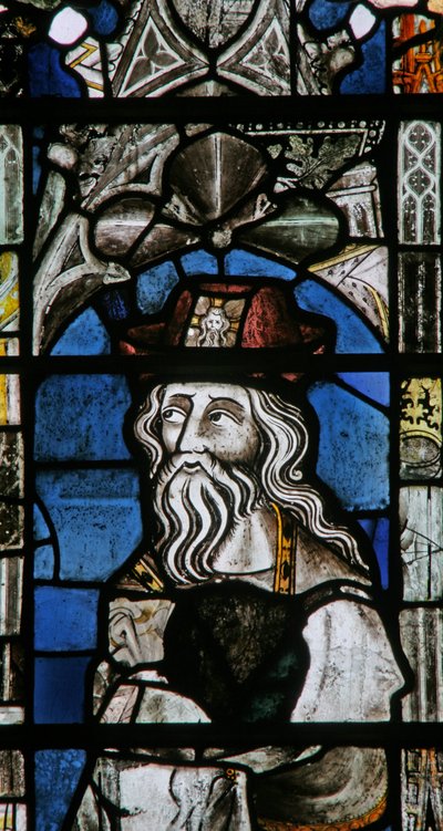 The East window depicting a composite figure by English School