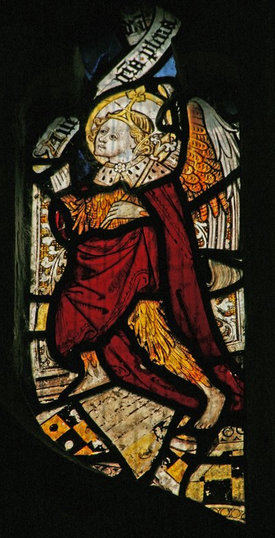 Angel Gabriel at the Annunciation by English School