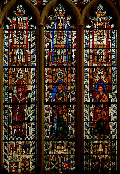 The East window by English School