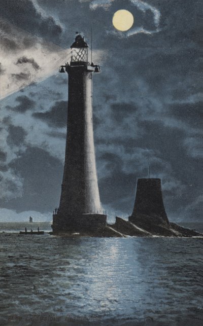 The Eddystone Lighthouse by English School