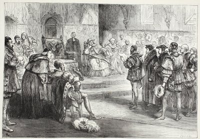 The Elector of Saxony Reading the Protest at the Diet of Spires by English School