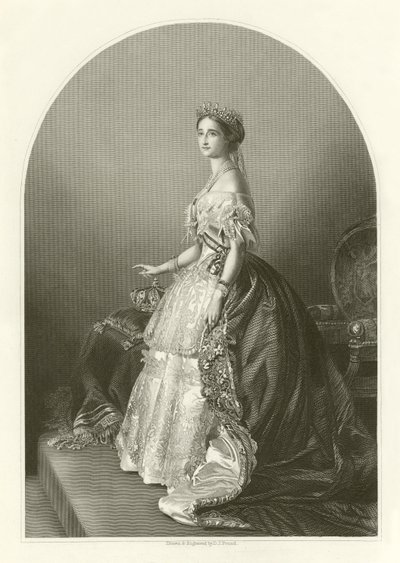 The Empress Eugenie by English School
