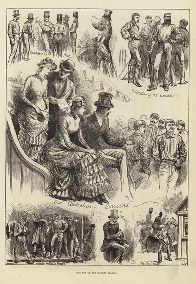 The End of the Cricket Season by English School