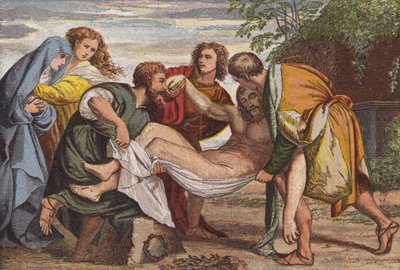The Entombment by English School