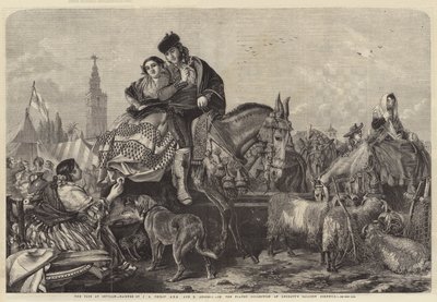 The Fair at Seville by English School